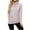 Khaki, variant on Women's Casual Oversized Sweatshirts Workout High Neck Drawstring Pullover Tops Long Sleeve Sweatshirt with Pocket