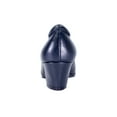 thumbnail image 4 of PEERAGE Kori (LP0565) Women Extra Wide Width Pumps Navy 7, 4 of 6