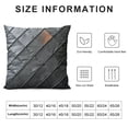 thumbnail image 5 of YINGXI Decorative Solid Color Cushion Covers with for Sofa 18x18in, 5 of 5