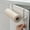 Silver, variant on Upgraded Cabinet Door Mount Paper Towel Holder, Kitchen Space-Saving Organizer for Standard Paper Rolls, Premium Stainless Steel Material, Silver