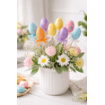 thumbnail image 2 of Easter Egg Decorative Picks, Assorted Colors, 10-Piece Set (2 Packs of 5), 2 of 4
