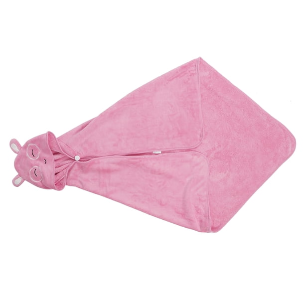 Toallas de ba?o para ni?os con Capucha Espesar Dibujos Animados Albornoz Absorbente Coral Fleece Suave Altamente Absorbente 90x90cm Toalla de ba?o para ni?os Capa Toalla para b Baño Fugacal NO