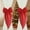 Red, variant on Bow Curtain Tie Backs 7.48 x 15.75 Inch Long Ribbon Curtain Buckle for Windows Drapery Holdbacks with Flowing Tail, Neutral Curtain Buckle for Living Room Bedroom Valentine Accent, Green