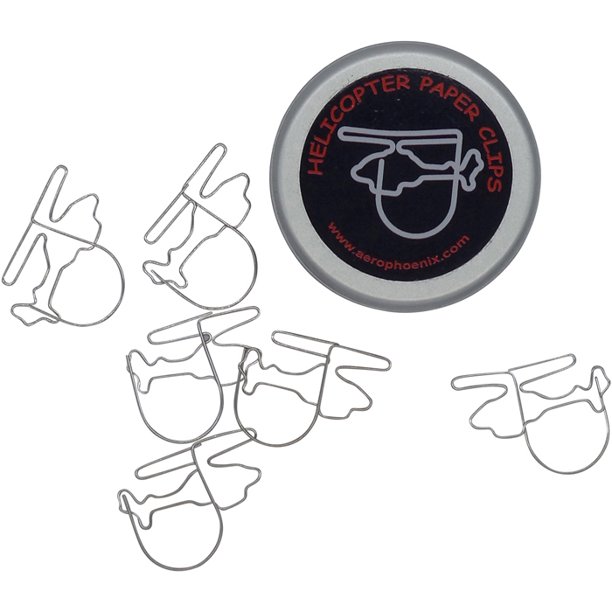 Helicopter Paper Clips
