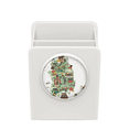 thumbnail image 1 of Map Landmarks of Korea Art Deco Fashion Desk Pencil Holder Cup Pen Organizer, 1 of 4