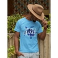 thumbnail image 3 of Old Glory Mens Summer Sun Sea Turtle Myrtle Beach Short Sleeve Graphic T Shirt, 3 of 6