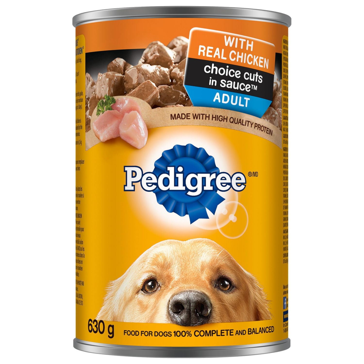 Pedigree Choice Cuts In Sauce Adult Wet Dog Food With Real Chicken, 630g