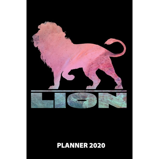 Lion Planner 2020 140 Pages 6 X 9 Calender Organizer Weekly