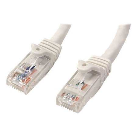UPC: 0065030838313 | StarTech.com N6PATCH7WH 7 ft. Cat 6 White Snagless Cat6 UTP Patch Cable – ETL Verified