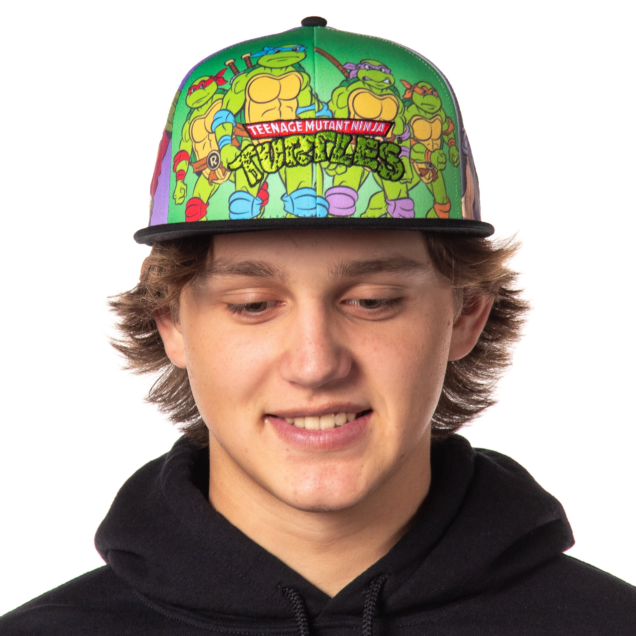 Teenage Mutant Ninja Turtles Adult Hat Heroes Shredder Mutant Mayhem Sublimated Adjustable Snapback For Men and Women