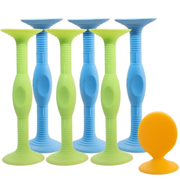 ZhuoChiMall Sucker Darts Throwing Game Set, Silicone Suction Cup Toys, Safe Indoor Outdoor Play Game for Kids and Family