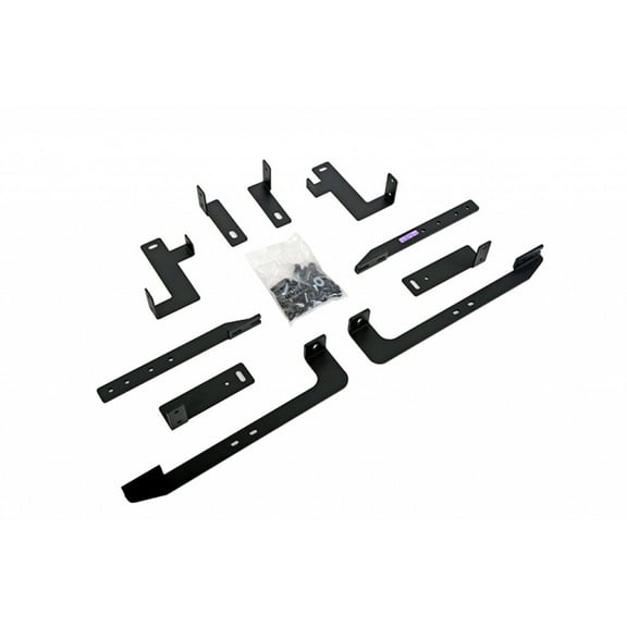 Dee-Zee NXc Running Board Bracket Kit For Chevy Traverse 2018-2022 Texture Black