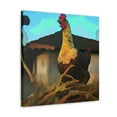 thumbnail image 2 of Hen in Sunset Glow - Canvas, 2 of 10