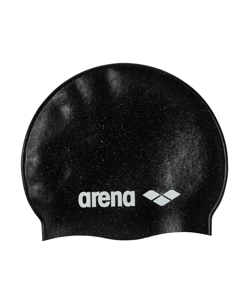 (2 pack) Arena Unisex Recycled Silicone Swim Cap - Black