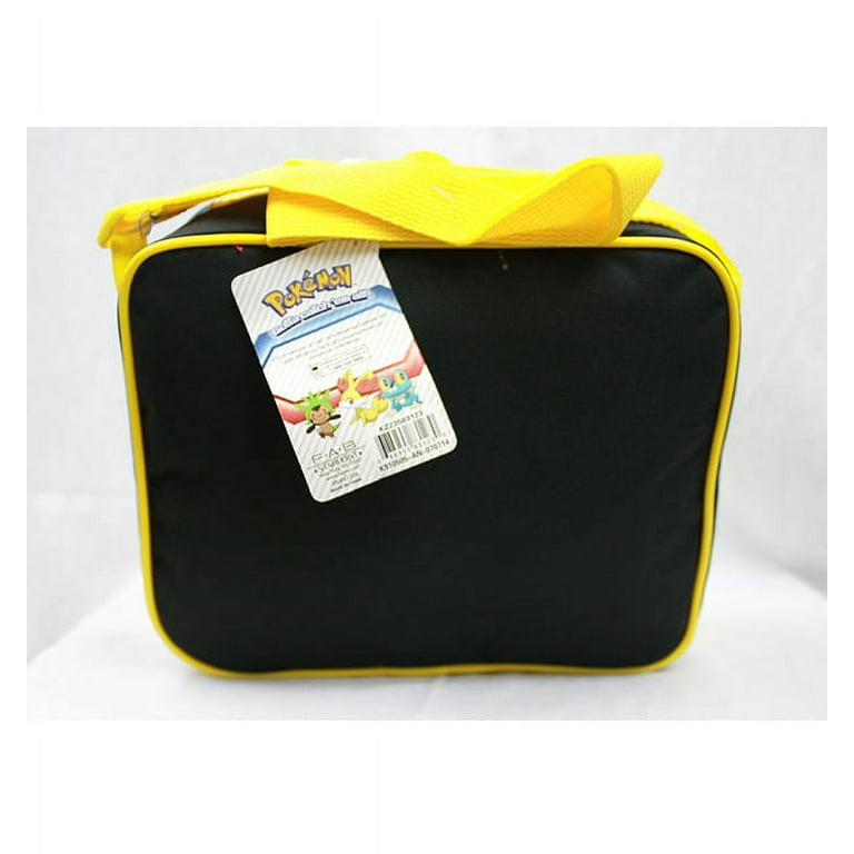 Anime Pokemon Pikachu New Children's Portable Lunch Box bag Snack milk  Fruit Storage Bag Creative Double-layer Student lunch Bag