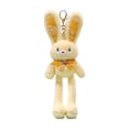 thumbnail image 2 of Easter Bunny Hanging Ornament with Keyring, Pfull Decorative Toy for Bag or Home, Soft Rabbit Figurine, 2 of 6