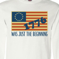 thumbnail image 4 of Inktastic Vintage US Flag Long Sleeve T-Shirt, 4 of 5