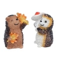 thumbnail image 1 of Hedgehog Ornament, Hedgehog Figurines Cute Synthetic Resin For Study For Children For Bedroom ANGGREK Otros, 1 of 8
