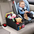 thumbnail image 3 of Organizador de coche Masirs para asiento trasero, plegable, 2 secciones grandes, 3 of 7
