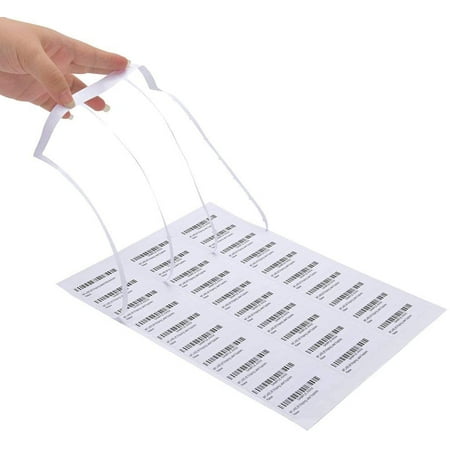 What size labels for fba