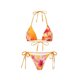 thumbnail image 4 of Trajes de Baño de Mujer con Pantalones Cortos Dos Piezas Impreso Conjunto Largo Torso Tanque Desmontable Sostén Acolchado para la Fiesta de la Piscina de la Playa, 4 of 7