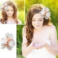 thumbnail image 6 of 4Pcs Fashion Hibiscus Hair Accessory Hair Clip for Women Girls Casual Prom Hairstyles Hawaiian Beach Wedding Accessories, 6 of 7