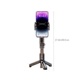 thumbnail image 4 of Estabilizador de cardán de aleación de aluminio Selfie Stick Soporte de trípode extensible de 75 cm con sensor de vibración para teléfonos inteligentes - Soporte de escritorio portátil para, 4 of 9