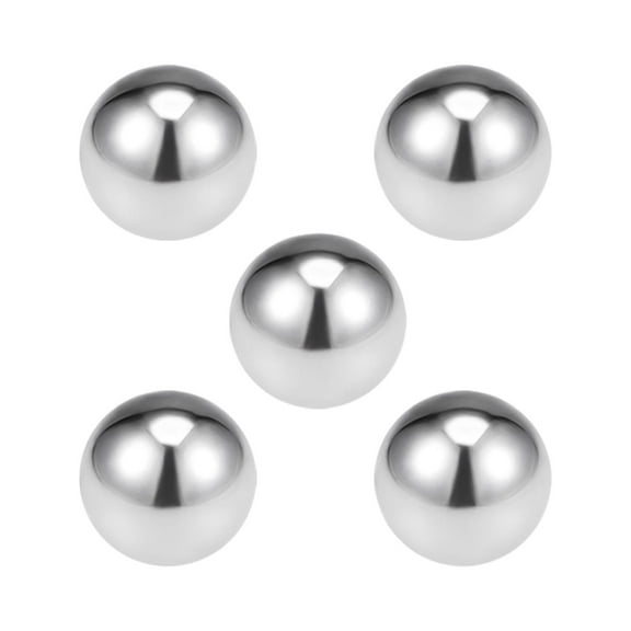 15mm Bearing Balls, 304 Stainless Steel G100 Precision Balls 4 Pack
