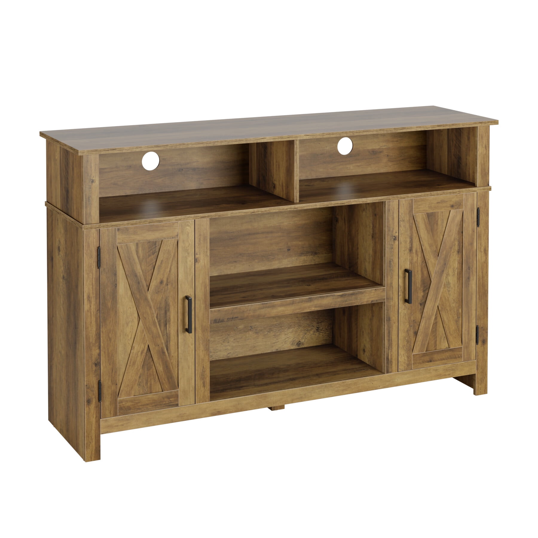 Homecho TV Stand for 55 inch TV, Storage Game for Living Room