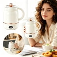 thumbnail image 1 of Cooking Mug Multifunctional Automatic Stew Cup Portable Travel Kettle Hot Water Boiler Smart Health for Dormitory, 1 of 6