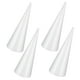 thumbnail image 2 of 4 conos de espuma para manualidades, material de espuma en blanco, cono de espuma para arte, base de cono de espuma, proyecto de cono de espuma, adorno de cono de espuma, 2 of 8
