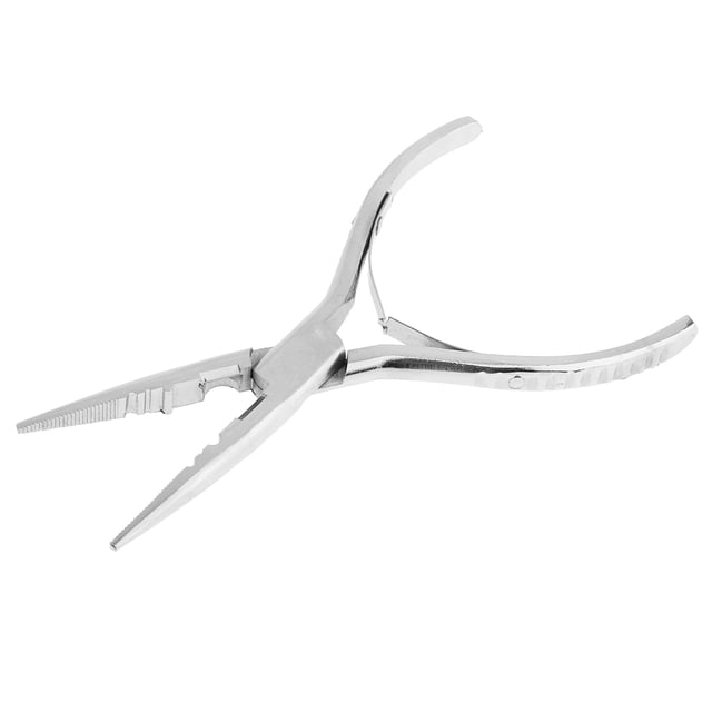 Herramienta de alicates de extensiones de cabello multifunción de material acero para de micro de silicona