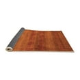thumbnail image 2 of Ahgly Company Indoor Rectangle Abstract Orange Modern Area Rugs, 6' x 9', 2 of 4