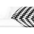 thumbnail image 2 of TreeWool (Pack of 2) Kaleidoscope Accent Decorative Square Cotton Throw Pillow Covers (24" x 24", Black), 2 of 6