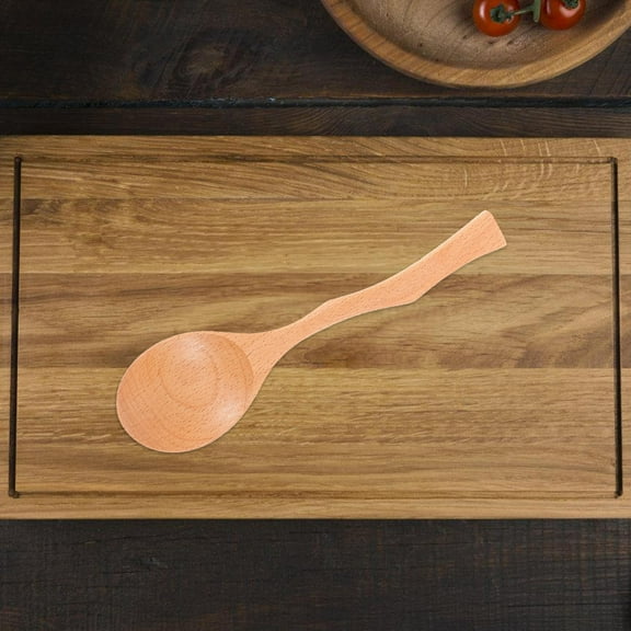 HIAKDOFT 1Pack Large Spoon Wooden Cooking Utensils For Stirring And Serving Food In Kitchens 23.5x6x1.8in