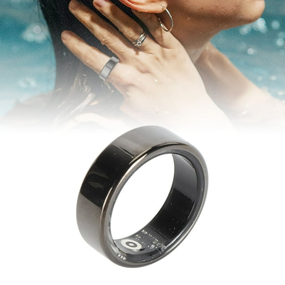 Sleep Tracking Smart Ring, Smart Ring Digital Size 10 for Sleeping Dark Cyan,Rose Golden