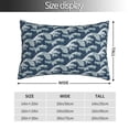 thumbnail image 2 of Balery A Japanese Great Wave Funda de Cojín Estampada, Regalos para Mujeres, Regalos de Amor para Ella, Regalos para Novia o Esposa, Funda de Almohada-16"x24", 2 of 6