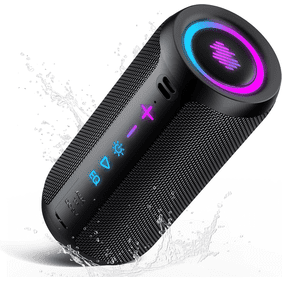 Portable Bluetooth Speaker, 30W Super Loud Bluetooth 5.4 Speaker Wireless, Boost Bass 3.0, 30H Playtime, 8 RGB Modes, IPX7 Waterproof Speaker, TWS Pairing, for Outdoor/Home/Party, Gift Ideas