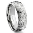 thumbnail image 1 of Titanium Kay 7 Degree Jaguar Skin Pattern Titanium Comfort Fit Wedding Band Ring Sz 12.5, 1 of 4