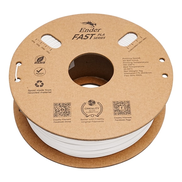 Filament d'Impression 3D, Matériau 1,75mm 1 Matériau Succès 3D Fluidité 1 Rouleau Dimensionnel (2,2lb) Bobine de Matériau 3D Taux Dimensionnel Pla 1,75mm Vitesse 3D Vitesse 3D Bobine Blanche Fluidité Vitesse