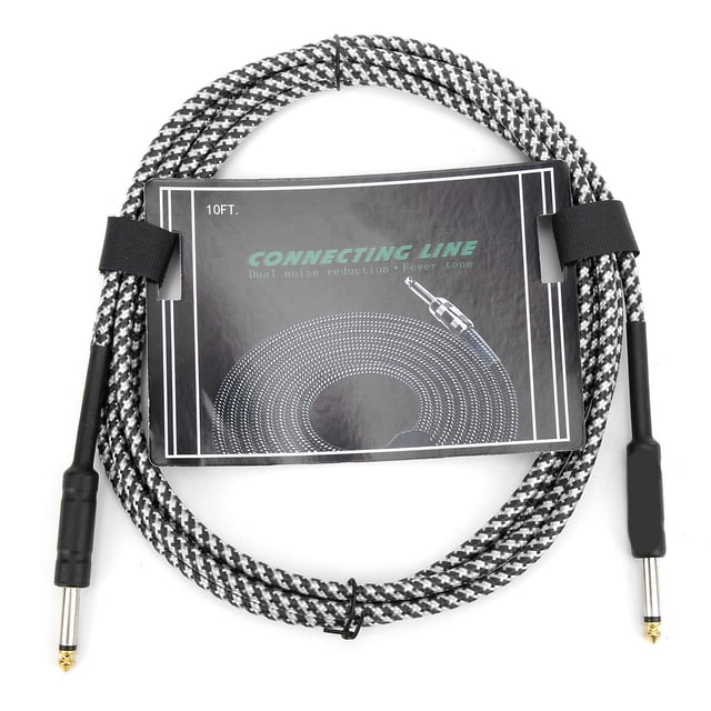 Guitar Cable,Guitar Cable Braided Shield Electronic Musical Instrument Cord Guitar Braided Shield Wire Unmatched Quality
