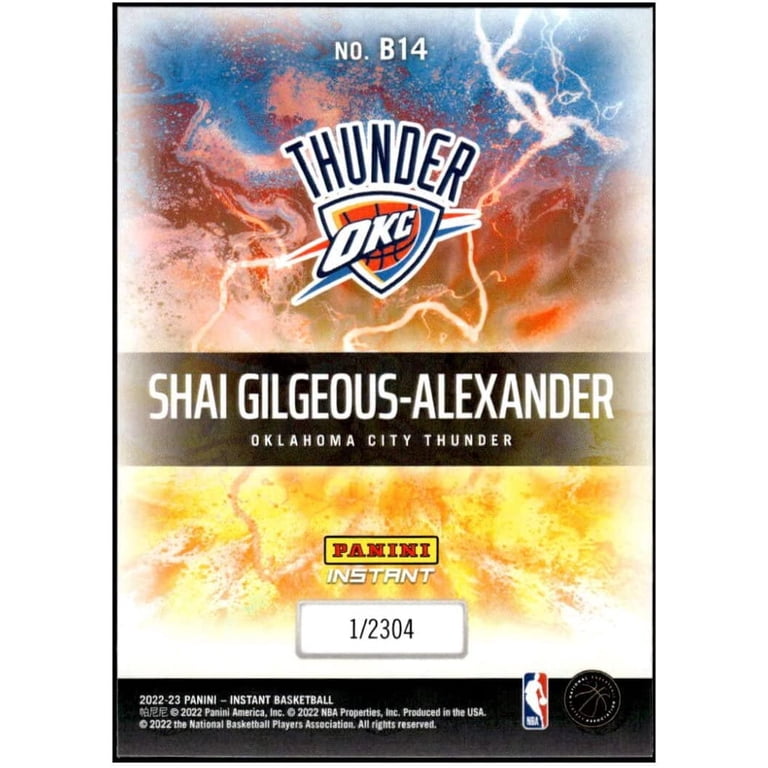 NBA 2022-23 Instant Breakaway Basketball Shai-Gilgeous Alexander 