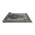 thumbnail image 2 of Ahgly Company Indoor Round Oriental Gray Industrial Area Rugs, 4' Round, 2 of 4
