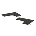 thumbnail image 6 of Furinno Rossi Wall Mounted Corner L-Shape Floating Display Shelves, Espresso, Set of 2, 6 of 6