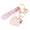 Pink, variant on Cartoon Cake Roll Keychain Jewelry Chic Cake Roll Pendant Keyrings Phone Lanyard Key Chain Charm for Bag Purse