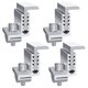 thumbnail image 1 of 4 paquetes de soportes de montaje para paneles solares Abrazadera de panel final ajustable, 1 of 5