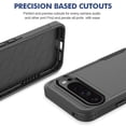 thumbnail image 4 of Dteck Case for Google Pixel 9 Pro XL,Military Grade Protection Silicone + PC Case Shockproof Back Cover for Google Pixel 9 Pro XL,Black, 4 of 5
