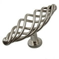 thumbnail image 2 of GlideRite 4 in. Classic Oval Twisted Birdcage Cabinet Knobs, Satin Nickel, Pack of 25, 2 of 5