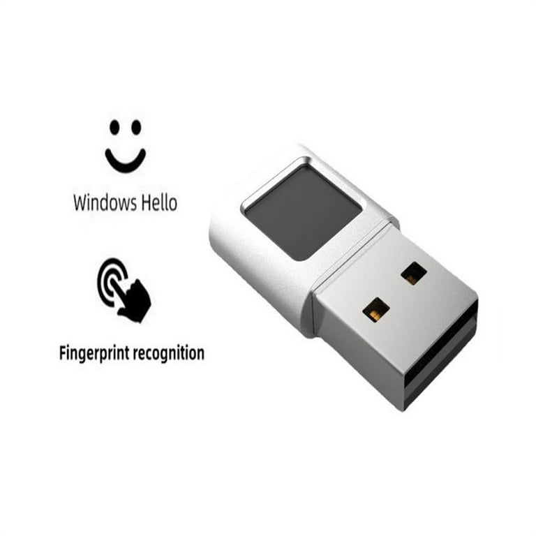 InLine USB Typ-C Fingerabdruck Scanner, Windows Hello kompatibel