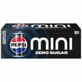 thumbnail image 2 of Pepsi Zero Sugar Soda Pop Mini Cans 10 ct / 7.5 fl oz, 2 of 5
